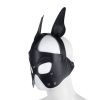Banoch Masker Doggy pointy zwart imitatie leer Bondage Puppy Play (10) Banoch Masker Doggy pointy zwart imitatie leer Bondage Puppy Play (10)