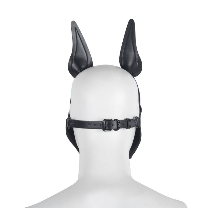 Banoch Masker Doggy pointy zwart imitatie leer Bondage Puppy Play (5) Banoch Masker Doggy pointy zwart imitatie leer Bondage Puppy Play (5)