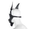 Banoch Masker Doggy pointy zwart imitatie leer Bondage Puppy Play (6) Banoch Masker Doggy pointy zwart imitatie leer Bondage Puppy Play (6)