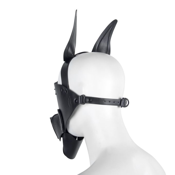 Banoch Masker Doggy pointy zwart imitatie leer Bondage Puppy Play (6) Banoch Masker Doggy pointy zwart imitatie leer Bondage Puppy Play (6)
