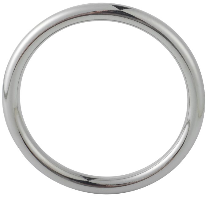 Banoch Cockring rond metaal 6 mm dik eikelring (10) Banoch Cockring rond metaal 6 mm dik eikelring (10)