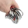 Banoch Cockring rond metaal 6 mm dik eikelring alle maten in hand Banoch Cockring rond metaal 6 mm dik eikelring alle maten in hand
