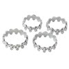 Banoch eikelring doodskop zilver cockring (7)