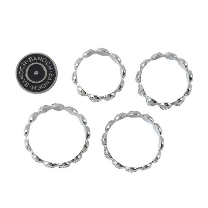 Banoch eikelring doodskop zilver cockring (9)