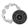 Banoch eikelring doodskop zilver cockring met pin