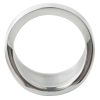 Banoch glansring oval eikelring Metaal cockring achterkant