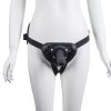 Banoch Strap on harnas universeel + Dildo Claes zwart siliconen (1)